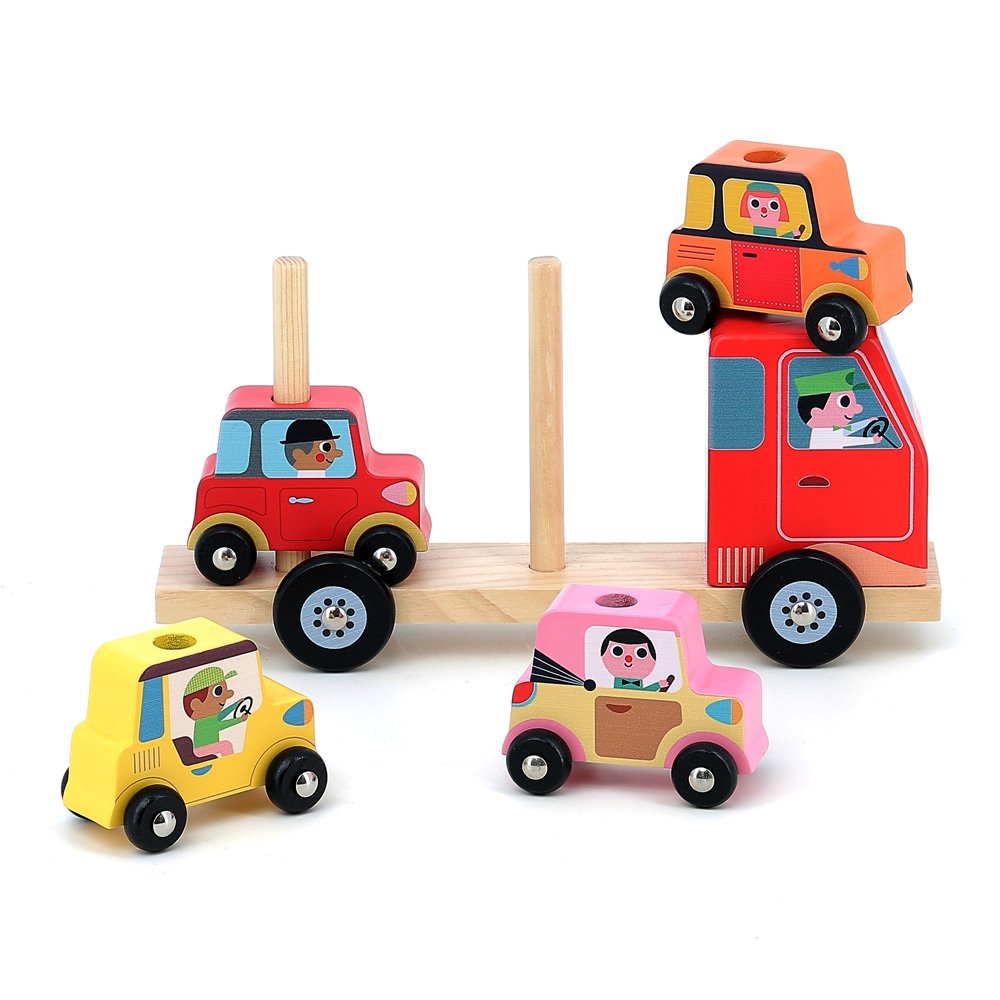 vehículo apilable de coches