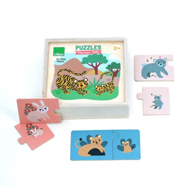 puzzle mama y bebe