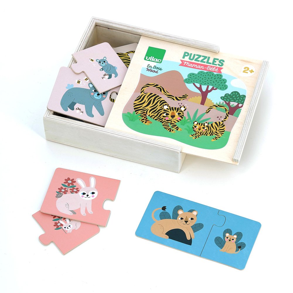 puzzle mama y bebe