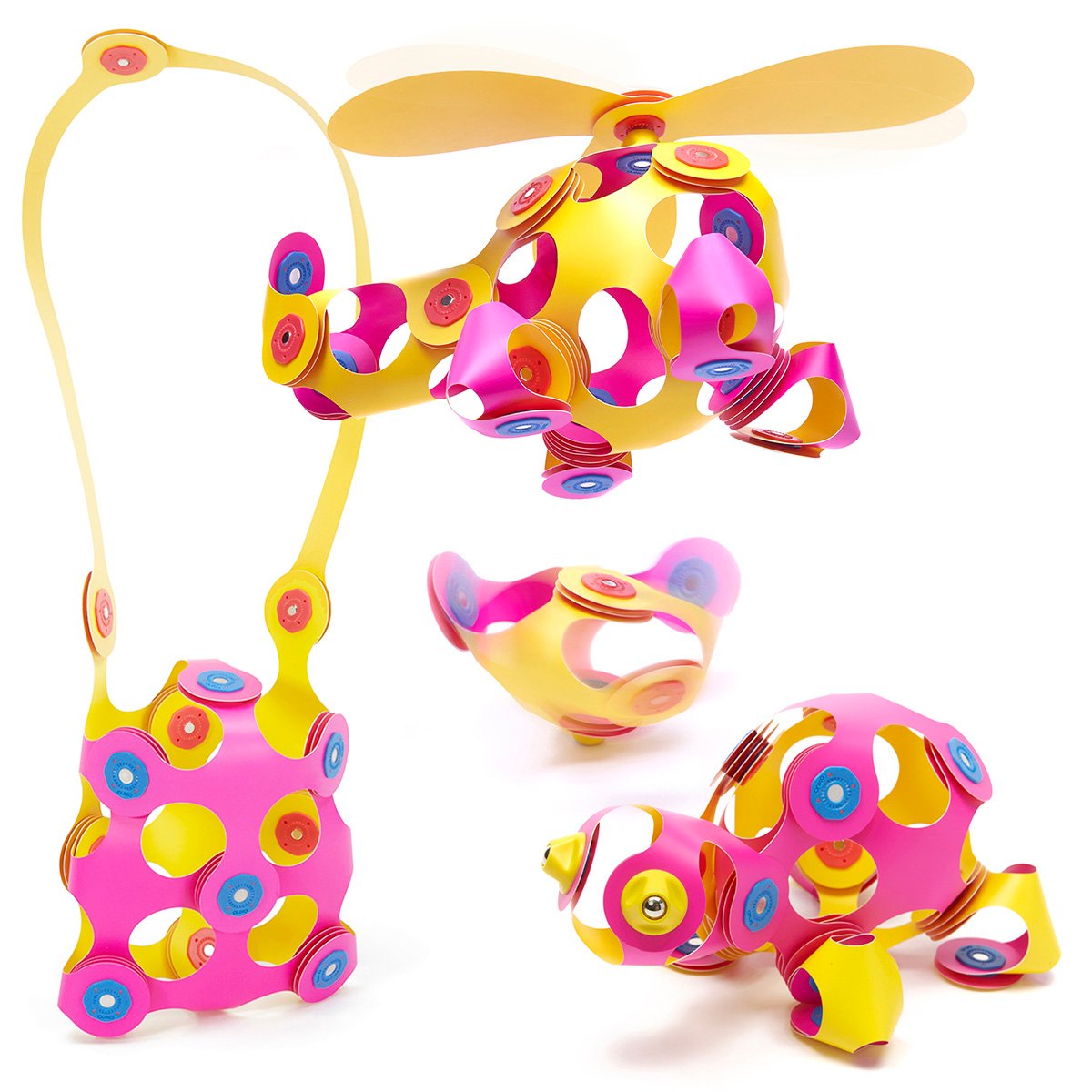 crew pack rosa amarillo