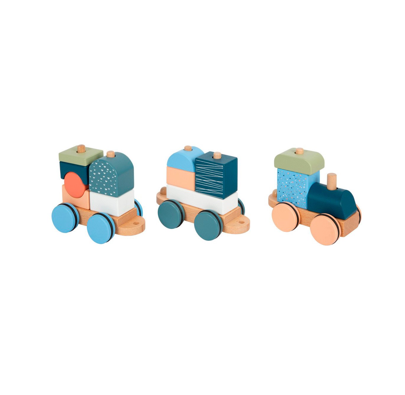 tren de madera artic