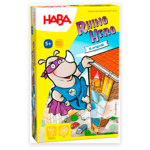 juego de habilidad rhino hero