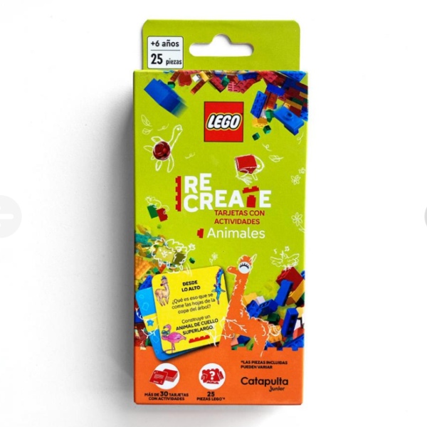 lego® recreate animales: retos creativos