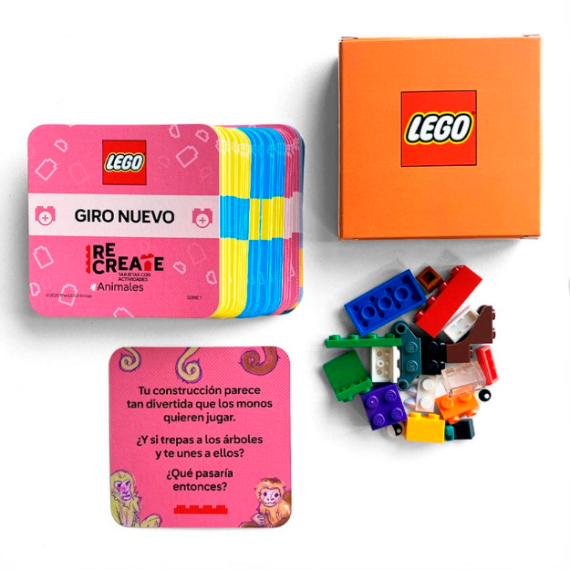 lego® recreate animales: retos creativos